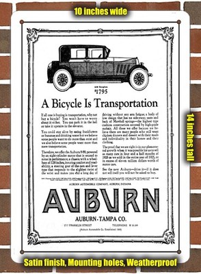 Metal Sign - 1926 Auburn Automobile - 10x14 inches | eBay