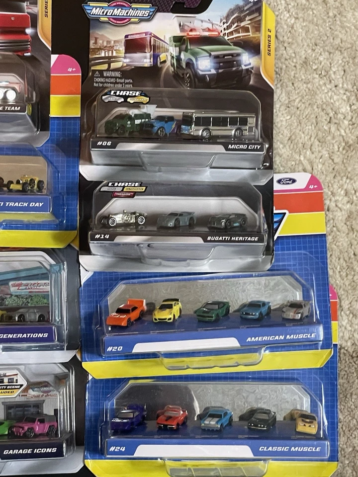 Micro Machines - Serie 7 - Chase  - Transformers Lot of  8 - Image 3 of 4