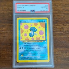 Pokémon Horsea Neo Genesis PSA 10 62/111 Regular Common 2000