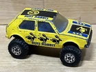 VTG 1981 Matchbox ROMPING RABBIT VW RUFF RABBIT 4X4 Yellow Volkswagen