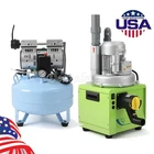 Dental Electric Suction Machine Vacuum System/Air Compressor Silent Oil-Free