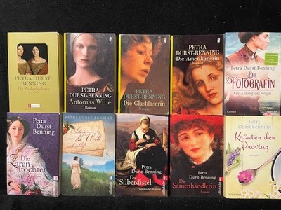 SAMMLUNG - 10 Taschenbücher - PETRA DURST-BENNING - Zarentochter, Fotografin ua