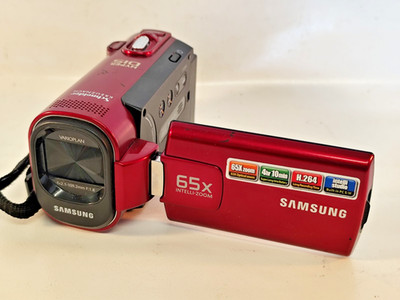Samsung Camcorder SMX-F40BP 65X Intelli-Zoom| Retro Cam Schneider Kreuznach