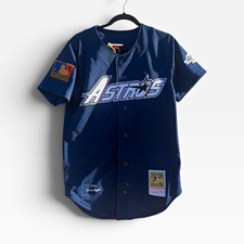 Houston Astros Craig Biggio Mitchell & Ness Navy  1994 Jersey Authentic