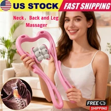 Neck Massager Back and Leg Massager Roller Trigger Point Therapy Pain Relief
