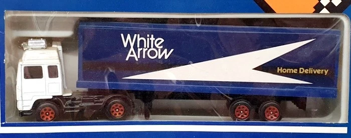 Superhaulers Corgi 3167 - 2 camionetas Volvo y 2 furgonetas Ford flecha blanca Foto 4 de 4