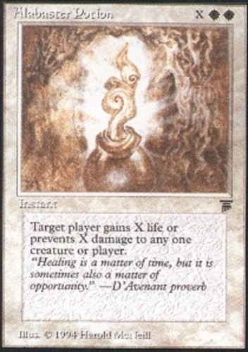 4x Alabaster Potion NM-Mint, English Legends MTG Magic