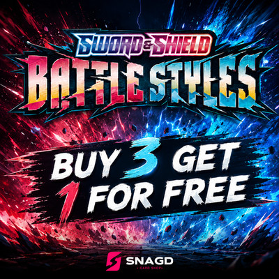 Pokemon Battle Styles - Choose your cards Buy 3 Get 1 Free!