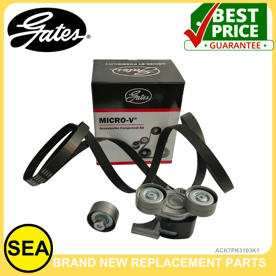 KIT DE COMPONENTES DE TRANSMISIÓN POR CORREA PUERTAS PARA FORD RANGER 2.2/3.2 12-15 #ACK7PK3103K1 (1 JUEGO) Foto 4 de 4