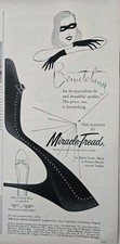 1956 Bewitching Art Women's Ranson Miracle Tread Shoes Vintage ad