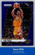 Lisa Leslie 2024 Panini Prizm WNBA #98 Blue Velocity Prizms Los Angeles CB3