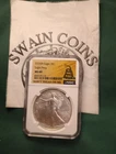 2025 (P) American Silver Eagle, Eagle Privy MS69 NGC ET111