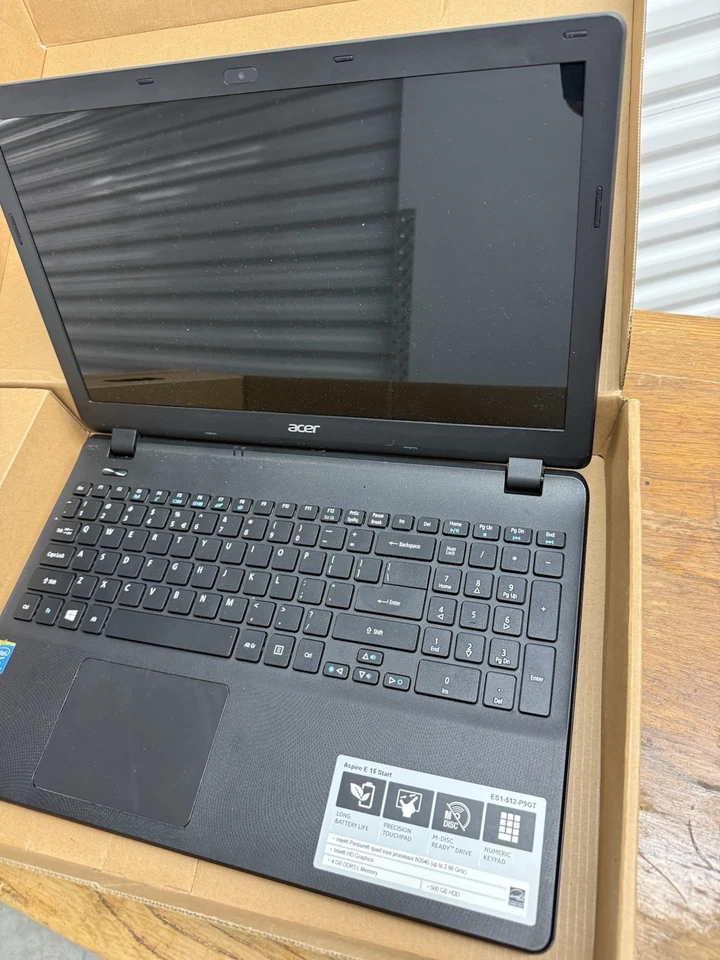 Acer Aspire5 Laptop 15 Start ES 1-512-P9GT. S/N NXMRWAA010448107606600 - Image 2 of 4
