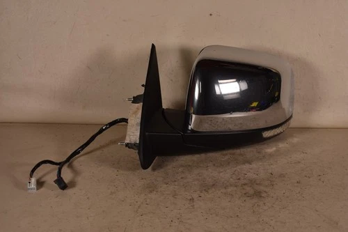 14-24 DODGE DURANGO LEFT DRIVER SIDE POWER MIRROR BLIND SPOT CHROME 8+7 WIRE