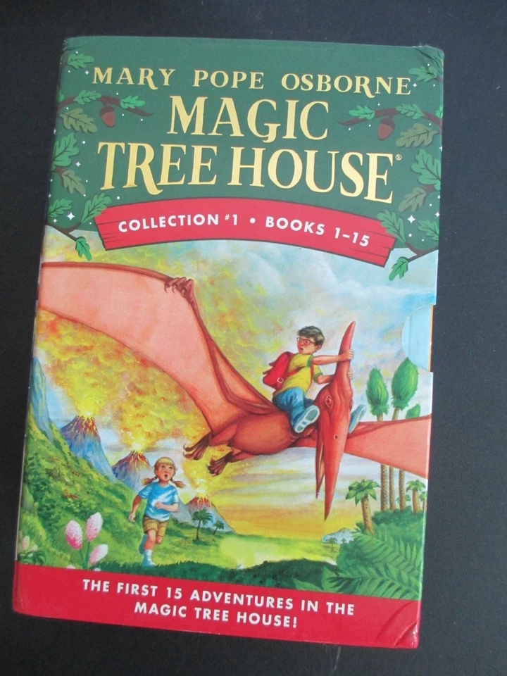 Magic Tree House Collection 1  Boxed Book Set 1-15 by Mary Pope Osborne Paperbac - Image 2 of 4