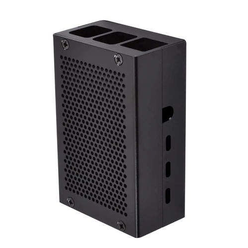 For Raspberry Pi 4 Metal Enclosure Protective Box Shell Case Cover d