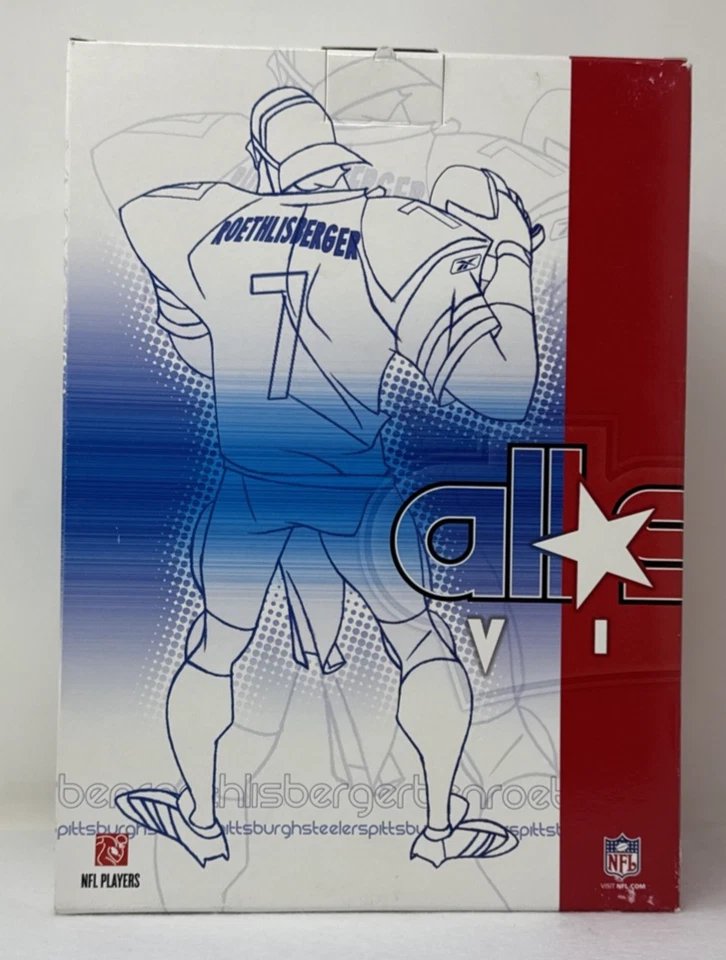 Figura Vinilo Ben Roethlisberger 11” Edición Limitada/1500 2007 UD All Star BR2 Foto 4 de 4