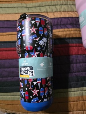 Magellan Outdoors Throw Back 20oz Double-Wall Insulated Mug w/Lid 4th of July