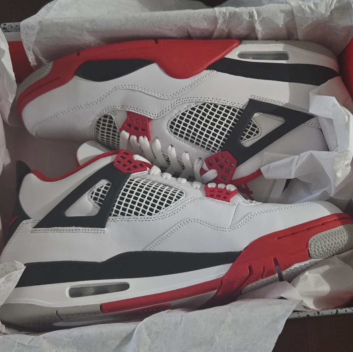 Las mejores ofertas en Jordan 4 Retro Fire Red | eBay