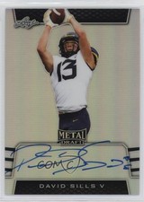 2019 Leaf Metal Draft Photo Variation David Sills V #PV-DSV Auto 0o3x