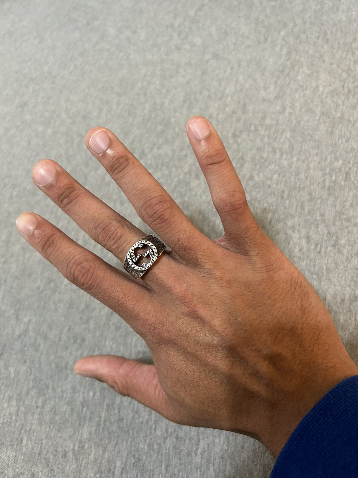 GUCCI Interlocking G ring - Size 20 - image 6