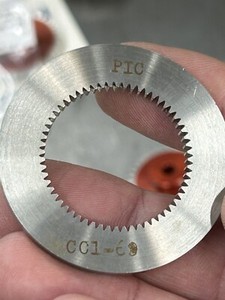 QTY 1 PIC DESIGN STAINLESS INTERNAL RING GEAR 48 PITCH 60 TEETH 1/8” FACE WIDTH