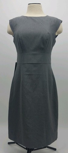 The Limited Women Gray Party Business Casual Dress Petite Size 2