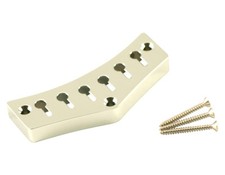 KLUSON USA CHROME Jerry Garcia TAILPIECE Solid BRASS KGTPC