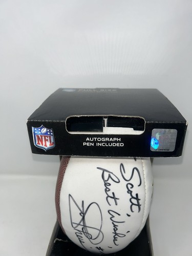 Joe Theisman autographed Wilson Official NFL Football. Played (1974 - 1985). - Picture 4 of 9