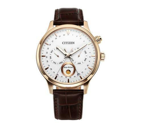 Citizen Eco-Drive Mens Calendrier Moon Phase Multifunction Watch