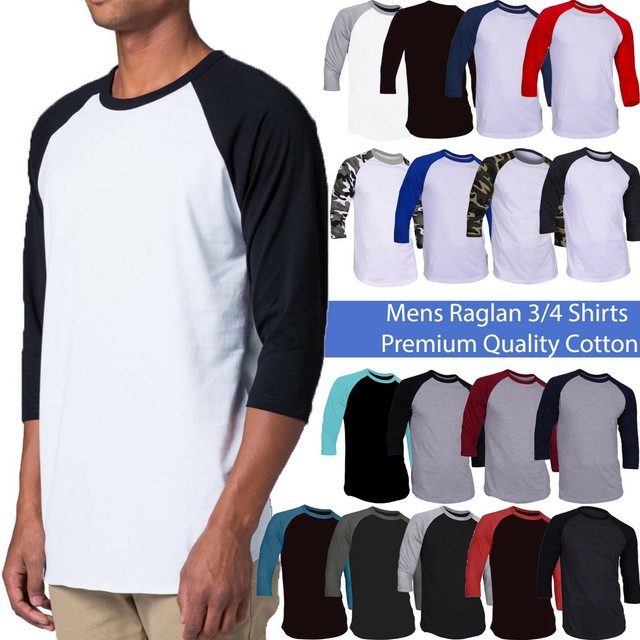slim fit baseball tee