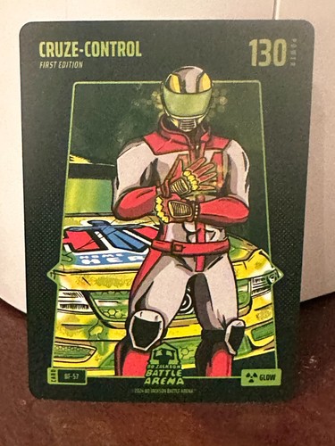 Bo Jackson Battle Arena Battlefoil Glow Cruze-Control #BF-57 Elly De La Cruz