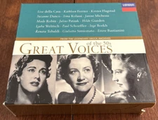 Great Voices of the 50's CD set Legendary Decca Archives Opera Classical 5 CD's