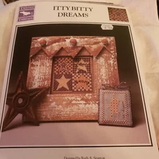 Itty Bitty Dreams Cross Stitch Star Ruth Sparrow Twisted Threads Chart 2.5"x2.5"