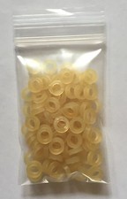 100 Facial Flex Replacement Rubberbands size 14+oz. 8 month supply 