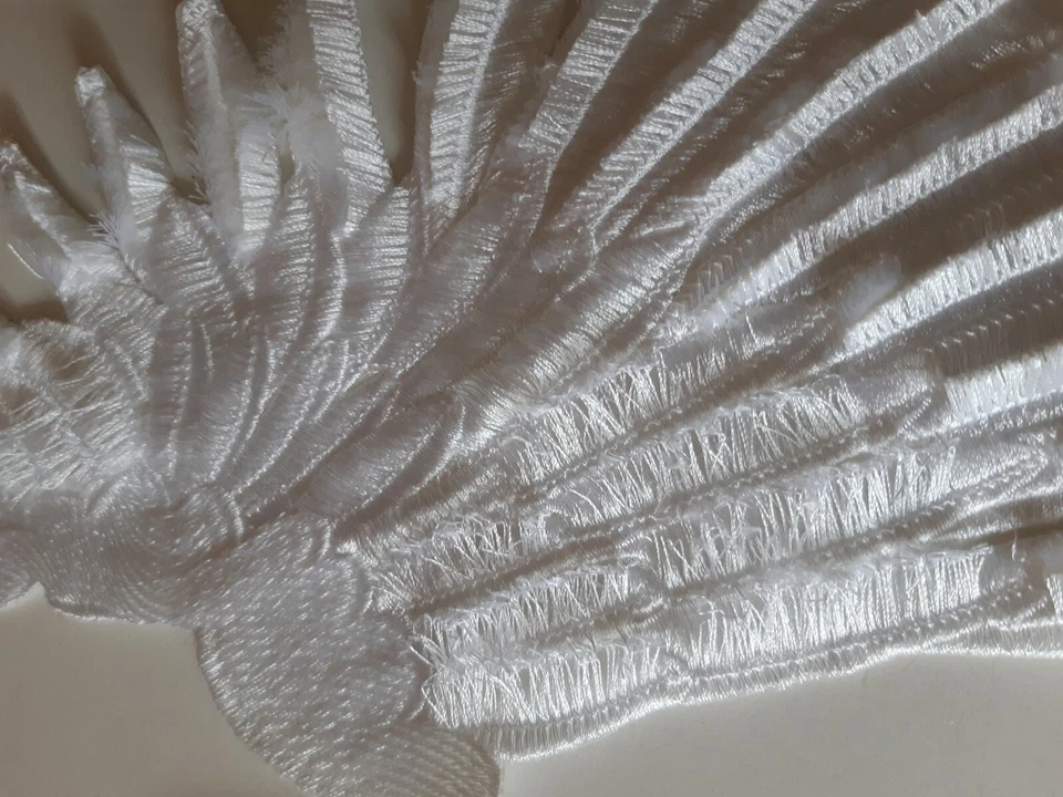 Angel Wings Large Handmade Embroidered Patch from Ukraine - Image 3 of 4