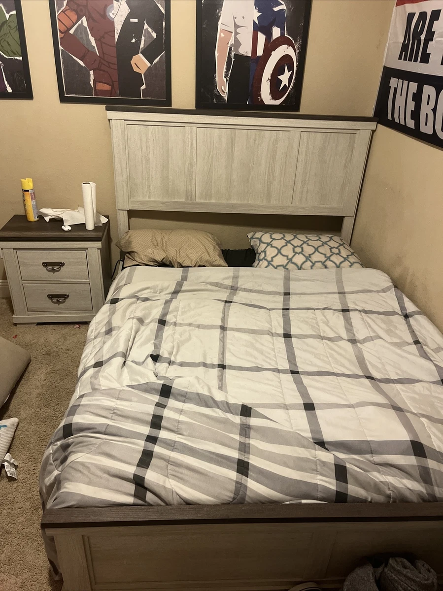 Used queen size bed frame deals