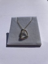 Silver 925 Heart  Daughter  Pendant with 925 Silver Chain