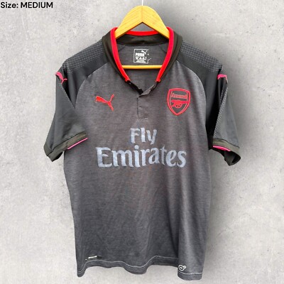 Puma Arsenal 2017-2018 home Jersey 🟥 ÖZIL 11 🟥 Collar neck embroidery 🟥 Size: S M L XL 🟥 Material: Signature