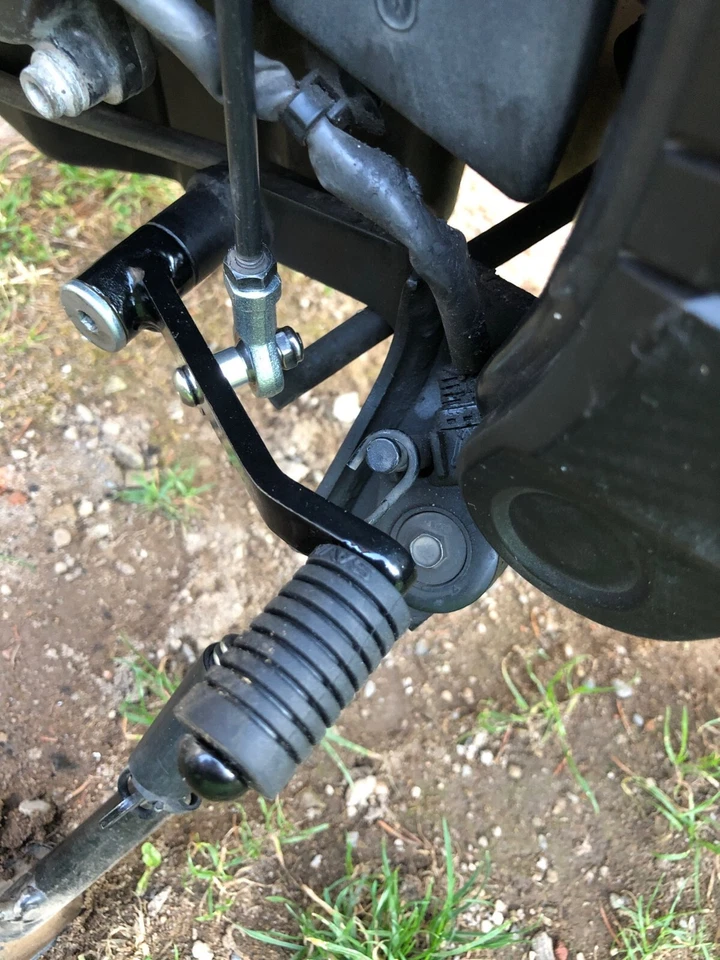 Para Honda CB500X/F CBR500R IZQUIERDA OEM PALANCA DE CAMBIOS PALANCA DE CAMBIOS PEDAL NEGRO Foto 3 de 4