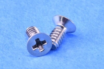 250 McMaster Flat Phillips Screw Fastener 1/4 Stainless Steel 4-40