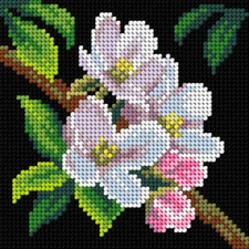 Orchidea Gobelin canvas for halfstitch without yarn Apple Blossom 3479D