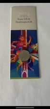 2024 BUNC SEALED IN CARD TEAM GB PARIS PARALYMPICS 50p COIN FROM ROYAL MINT SET