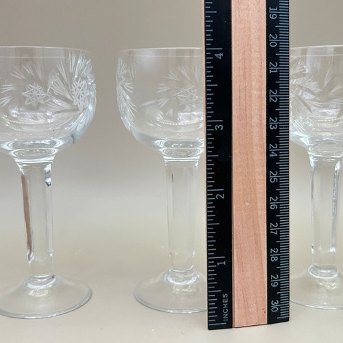 Molinillo de Bohemia Crystal-Crystalex Licor Cordial Tallo Cristal Vidrio - Imagen 12 de 12