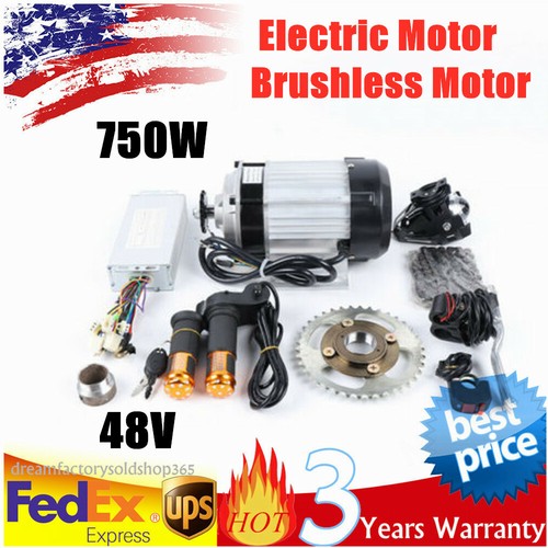 Electric Brushless Geared Motor 48V 