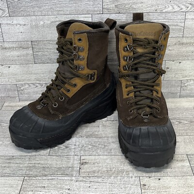 LaCrosse Black/Brown Waterproof Winter Snow Boot 29600 Women 