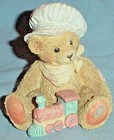 CHUGGIN' ALONG THOMAS FIGURINE w TRAIN Cherished Teddies ©1992 P HILLMAN — photo 4