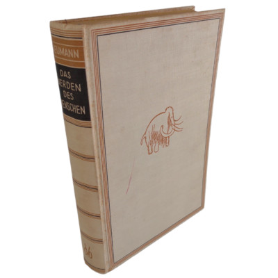 Das Werden des Menschen by Carl Neumann The Becoming of Man 1932 Hardcover Book