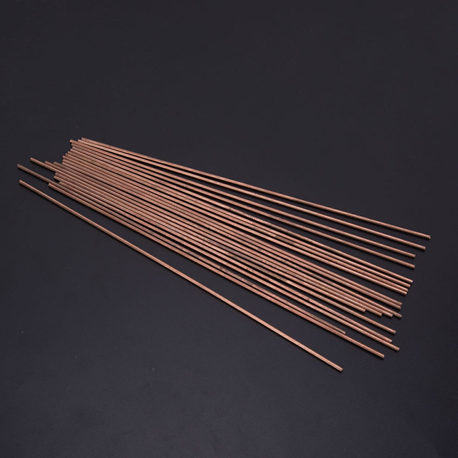 20Pcs Phosphor Copper Welding Rods for AC Repair - Round Welder Consumables