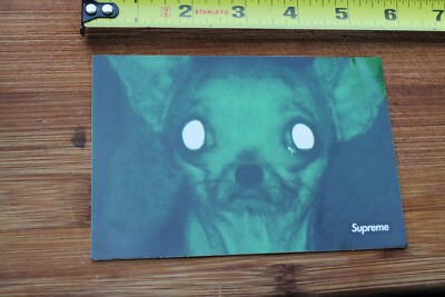 SUPREME Clothing Rubber Johnny Chris Cunningham Night Dog
